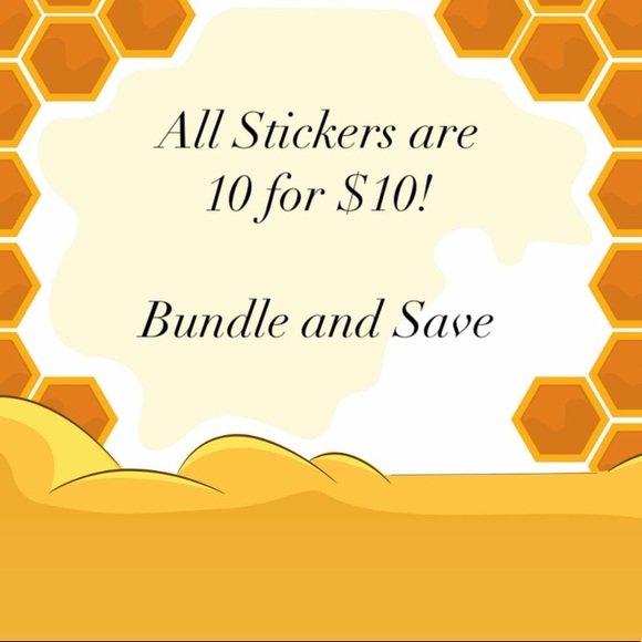 10 for $10 Stickers 🐝 Bundle to Save!! - Picture 4 of 4